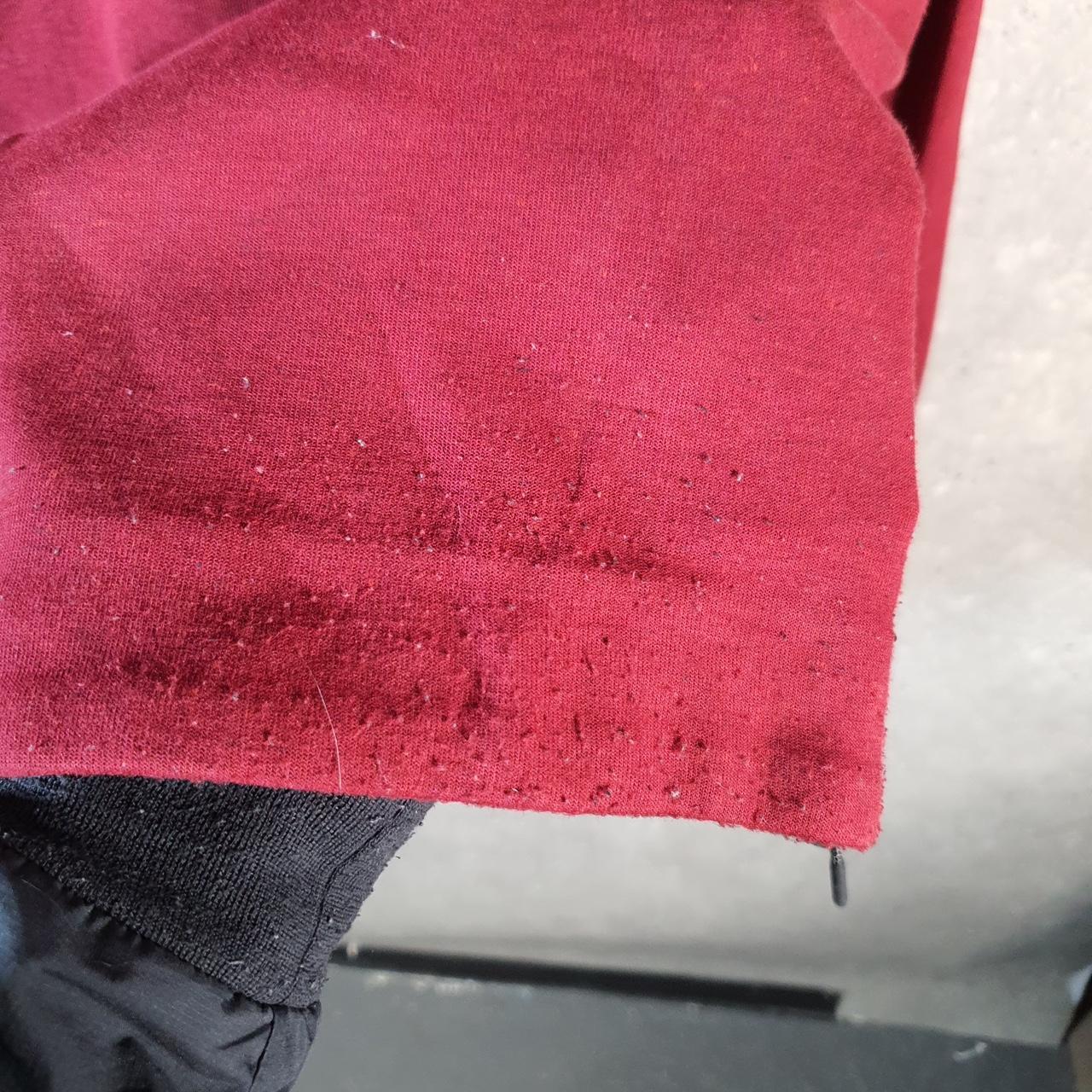 Vintage Nike Tech Fleece Hoodie Men’s Small Red Swoosh Y2K Pullover