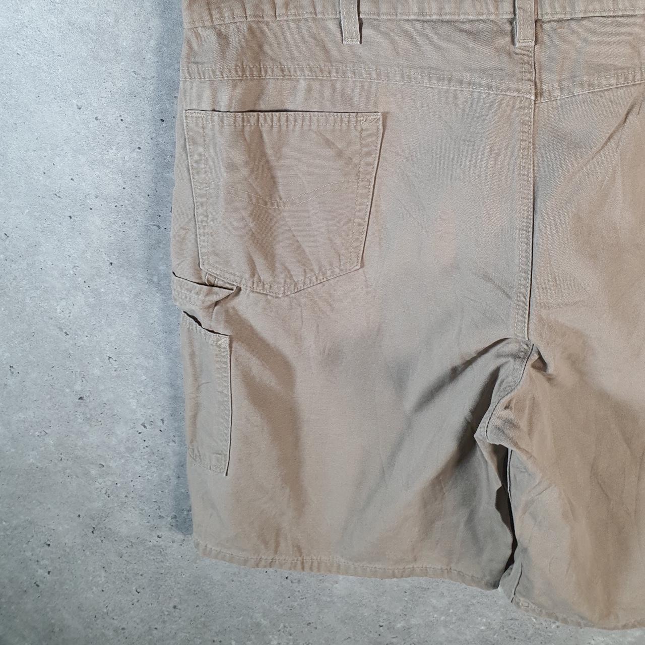 Vintage Carhartt Baggy Carpenter Shorts Jorts Cargo Men’s W42 Brown Relaxed Fit Workwear A4698
