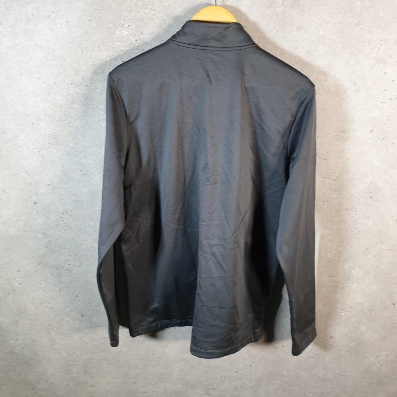 Vintage Nike Shell Track Jackets Mens Medium Grey Y2K Full Zip Logo