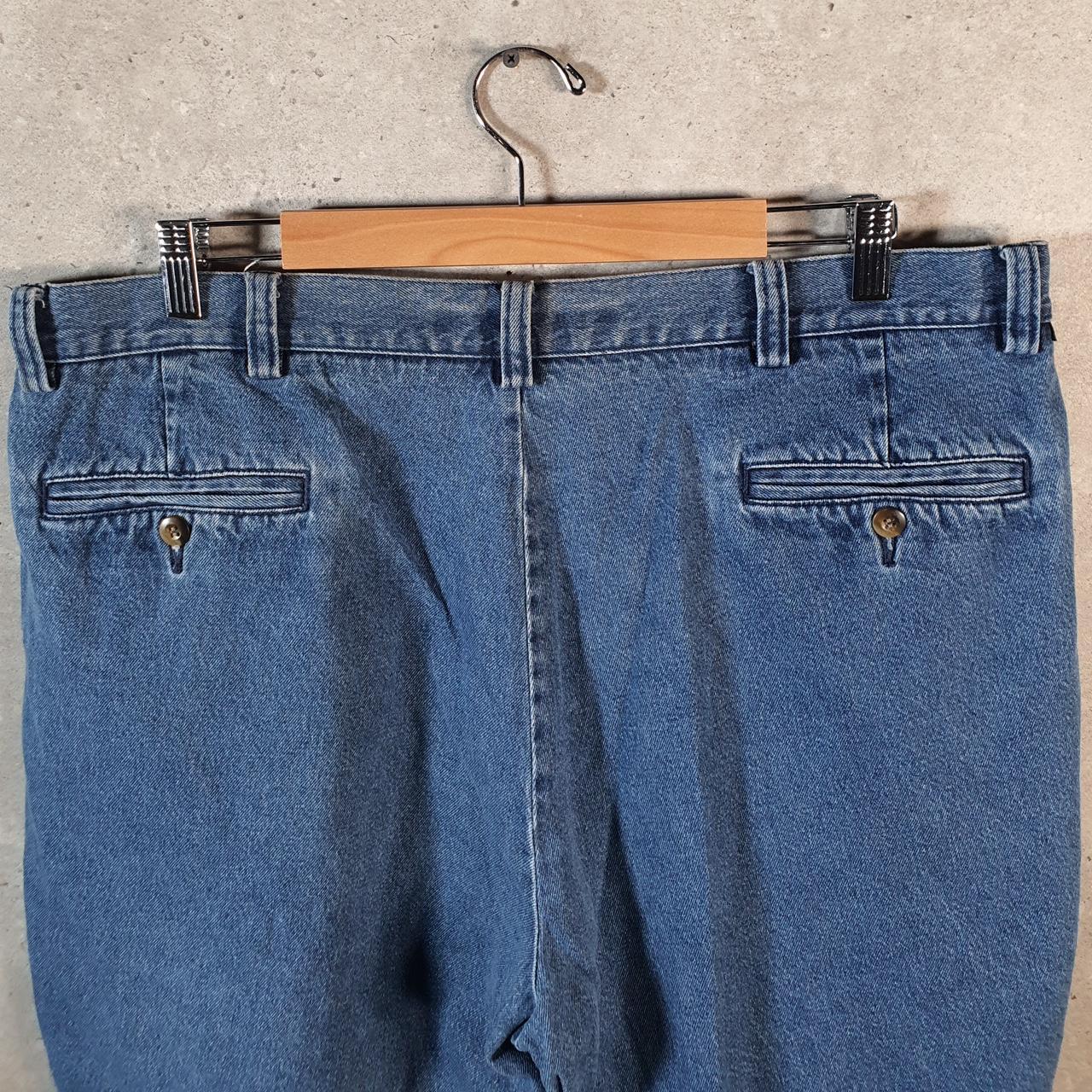 Vintage Dockers Baggy Shorts Jorts Cargo Men’s W40 Blue Relaxed Denim A4566