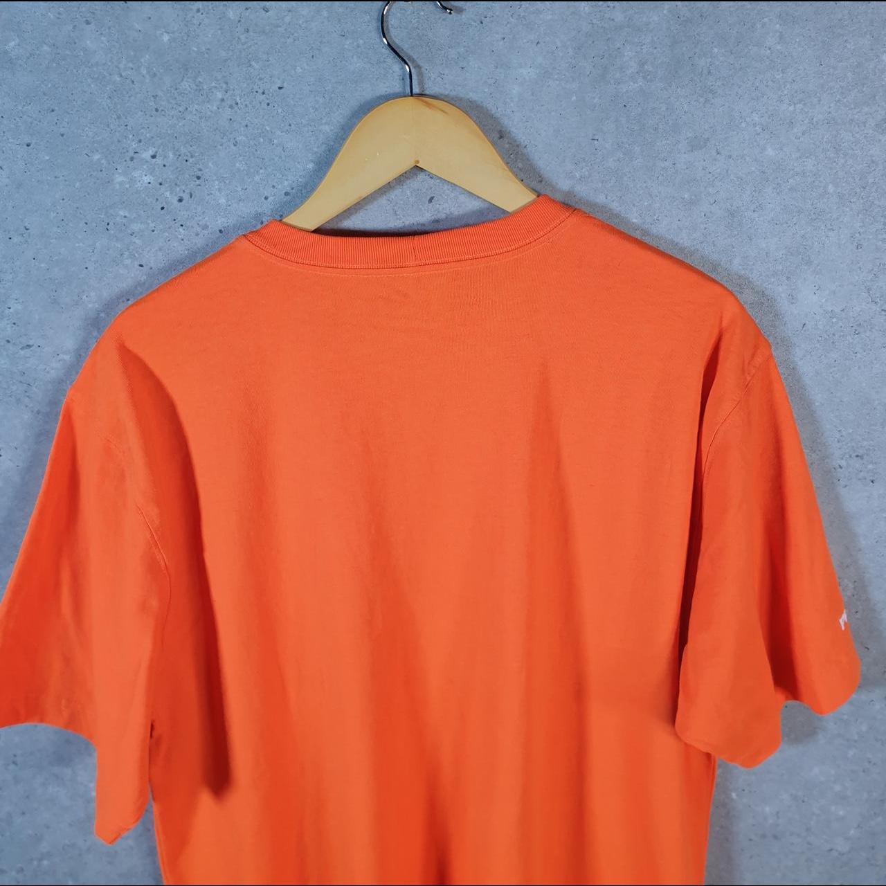Vintage Carhartt Pocket T Shirt Men’s Medium Orange Workwear Chore Utility Loose Fit C9294