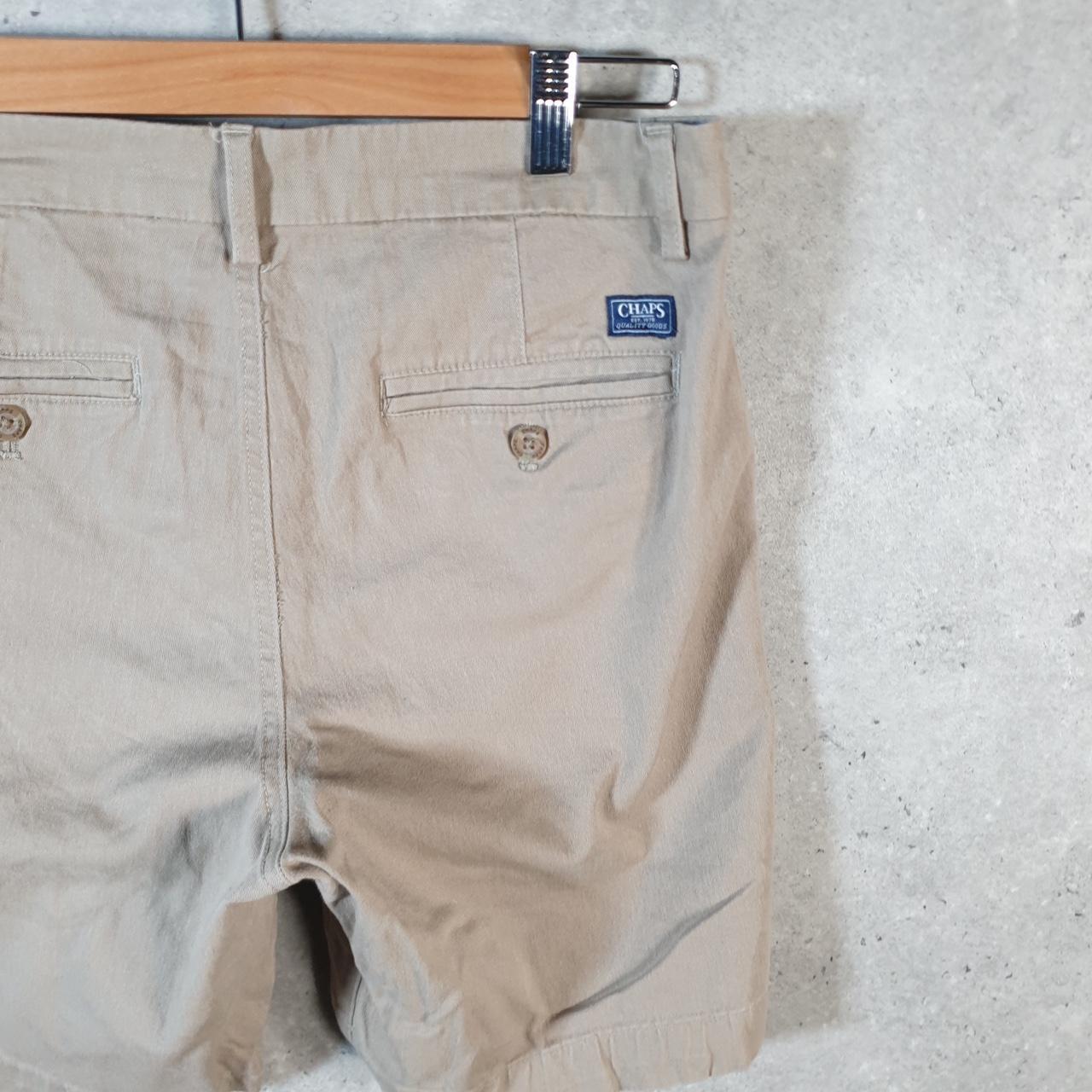 Vintage Chaps Ralph Lauren Polo Shorts Jorts Cargo Men’s W30 Brown Baggy Cotton