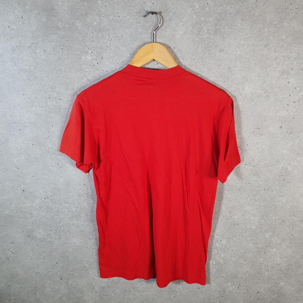 Vintage Springford Texas Uni Intramurals 90s USA Single Stitch T Shirt Men’s Large Red