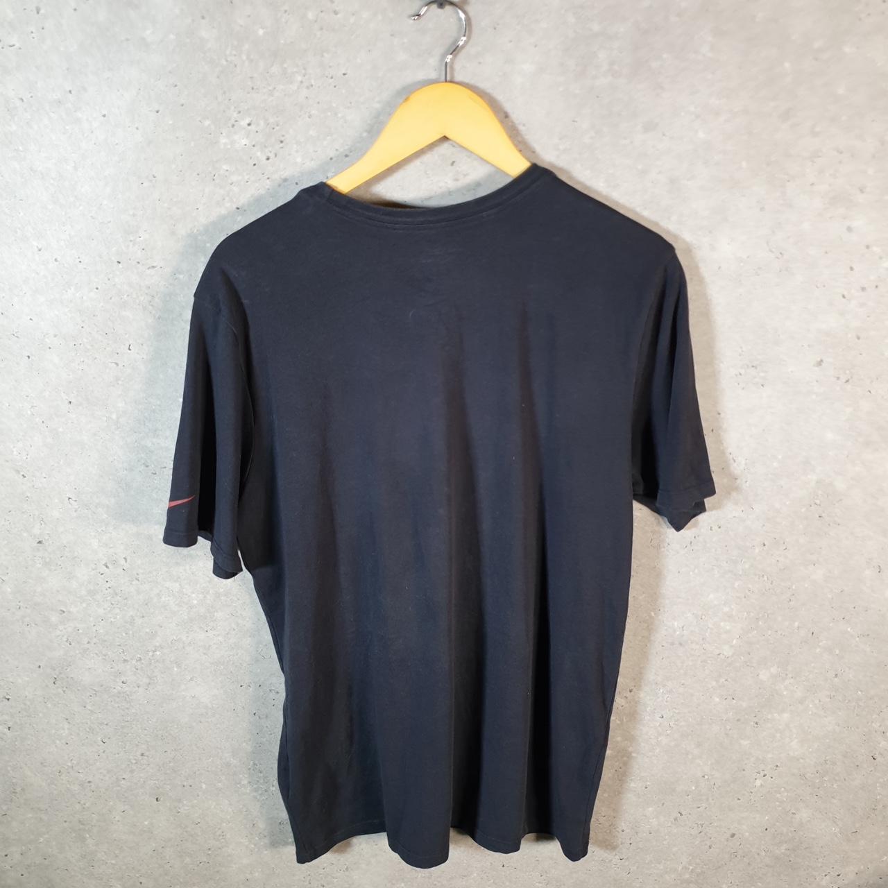 Vintage Nike Basketball Dri Fit T Shirt Men’s Large Black Logo Swoosh Athletic