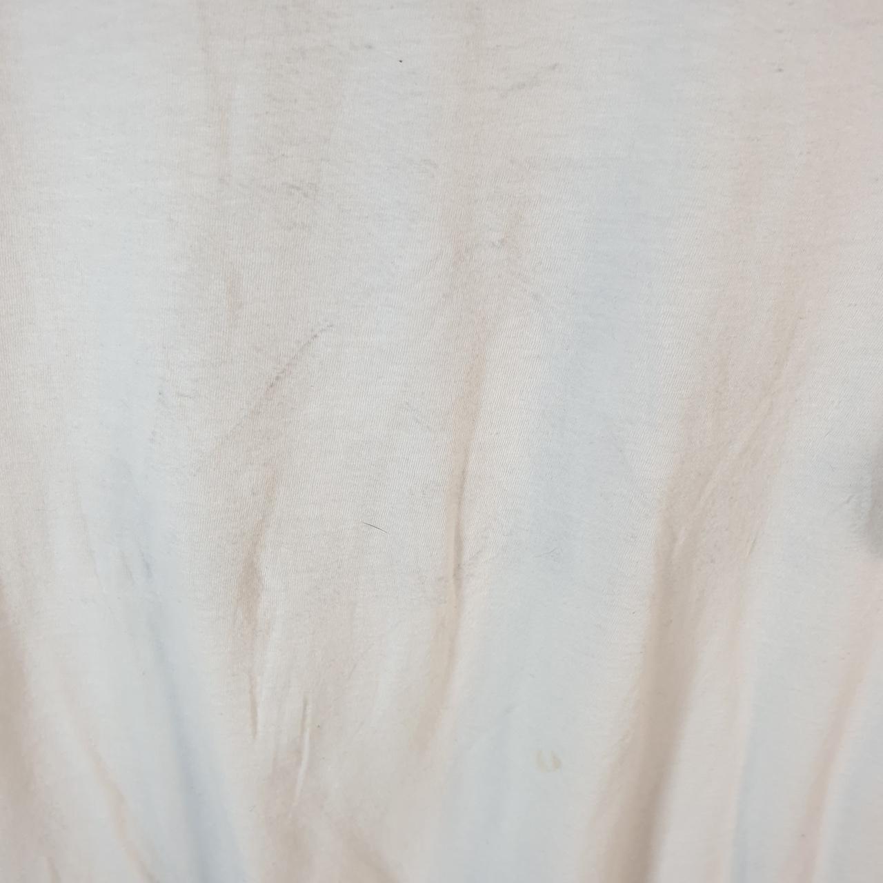 Vintage Adidas Amplifier T Shirt Men’s Large White Three Stripes Logo Athletic