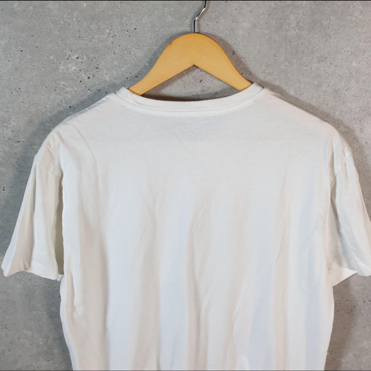 Vintage Ralph Lauren Polo Sport T Shirt Men’s Small White Classic Fit Embroidered Pony C8599