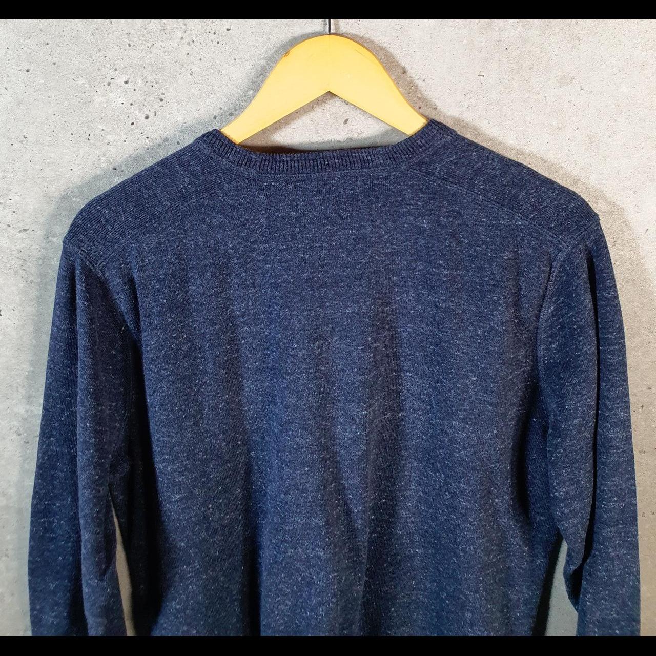 Vintage Ralph Lauren Polo Heavyweight Sweatshirt Men’s Small Blue Pullover Pony C8857