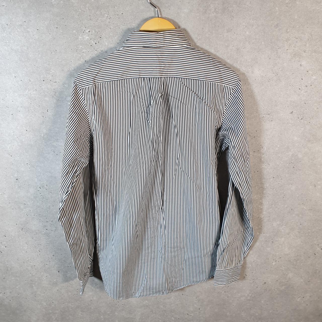 Vintage Ralph Lauren Button Down Shirt Men’s Small Custom Fit Striped Pony Cotton