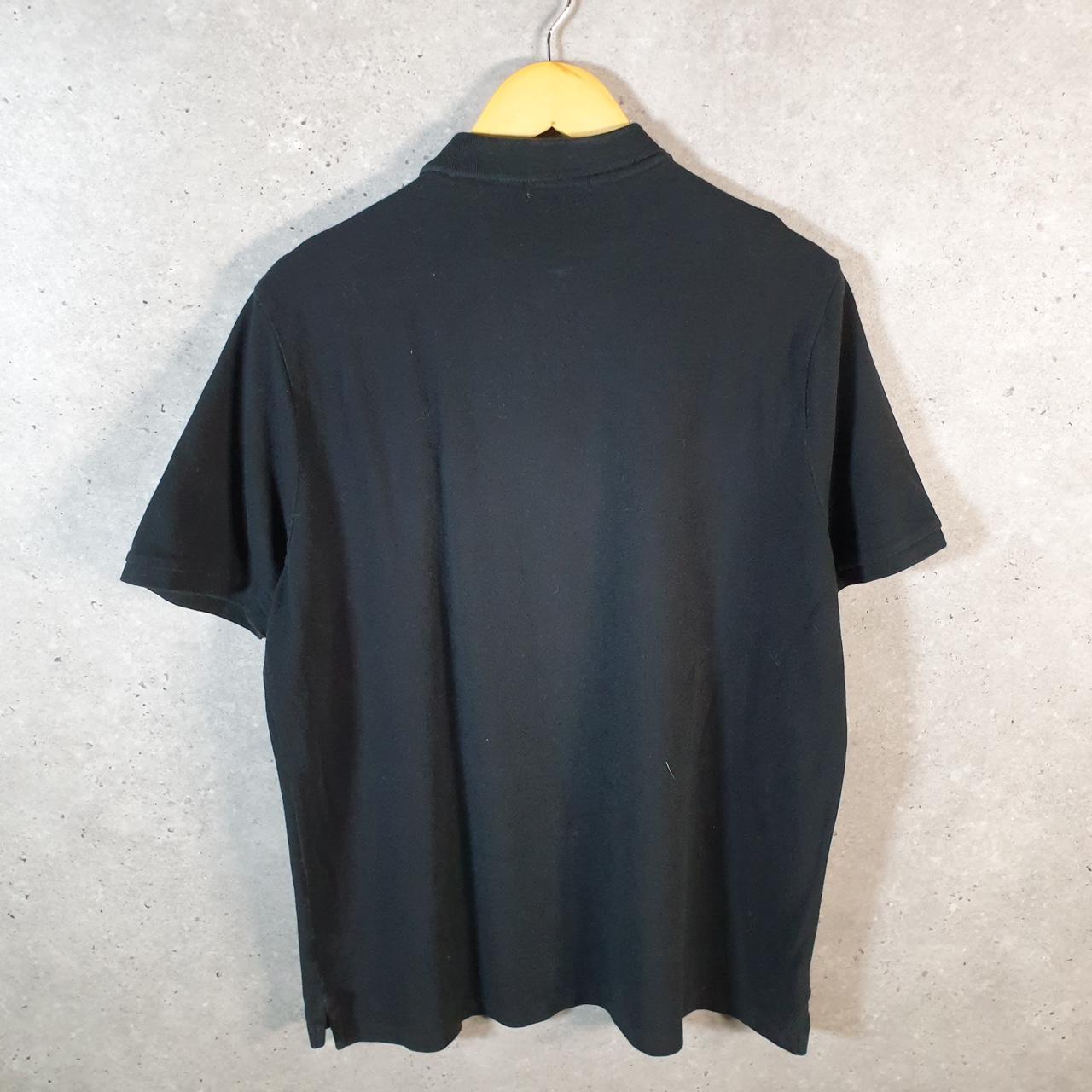 Vintage Ralph Lauren Polo Shirt Men’s XL Black Classic Fit Embroidered Pony