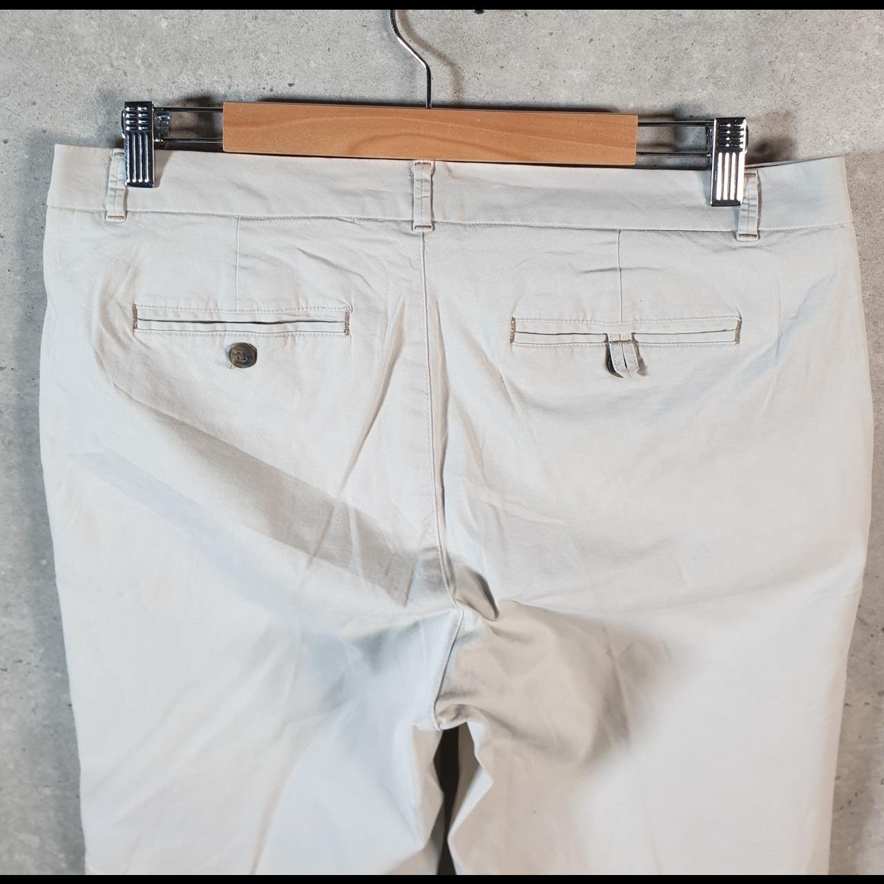 Vintage Dockers Chino Shorts Jorts Cargo Womens W32 Beige Baggy Cotton A4292