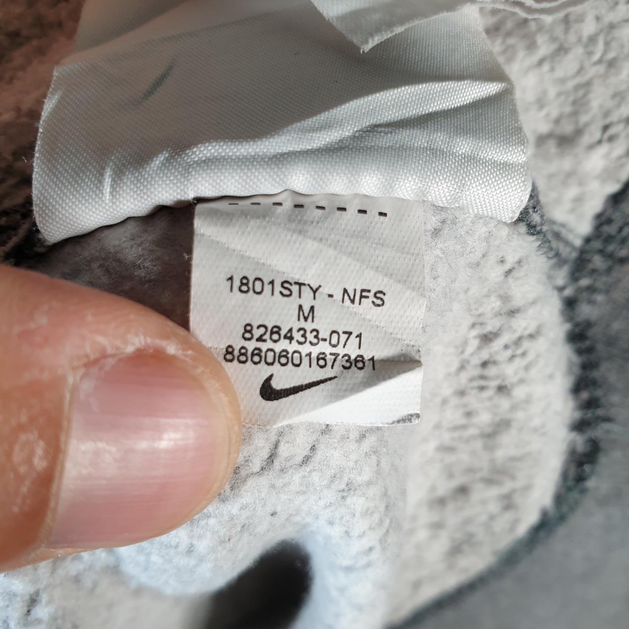 Vintage Nike Club Embroidered Hoodie Men’s Medium Grey Swoosh Y2K Pullover