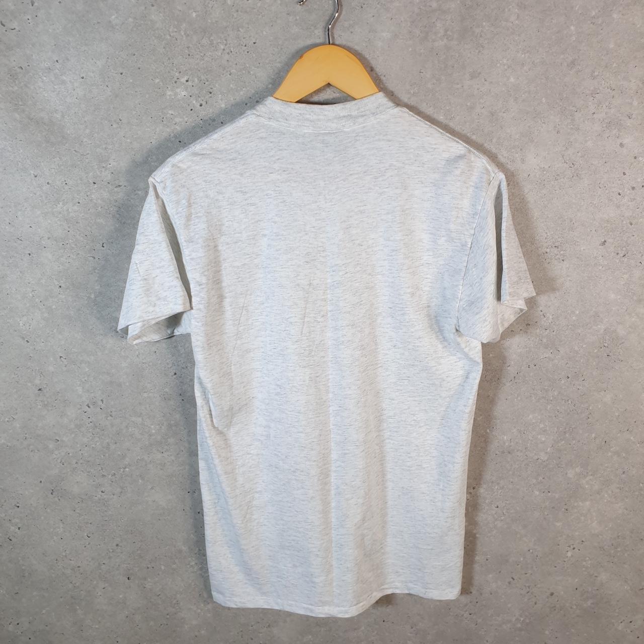 Vintage Oneita Power Morrissette Family 1985 USA Single Stitch T Shirt Men’s Medium Grey