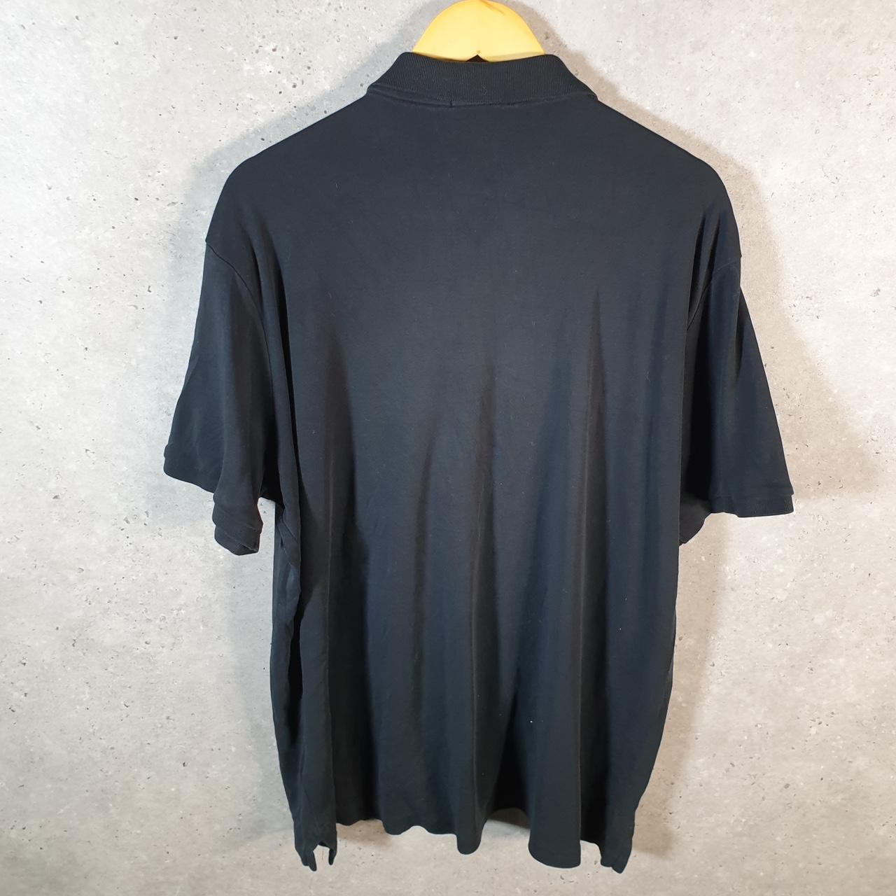 Vintage Ralph Lauren Polo Shirt Men’s XL Black Classic Fit Embroidered Pony