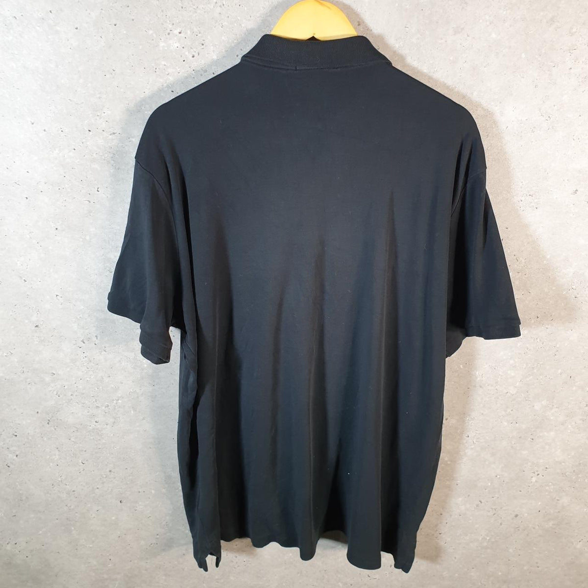 Vintage Ralph Lauren Polo Shirt Men’s XL Black Classic Fit Embroidered Pony