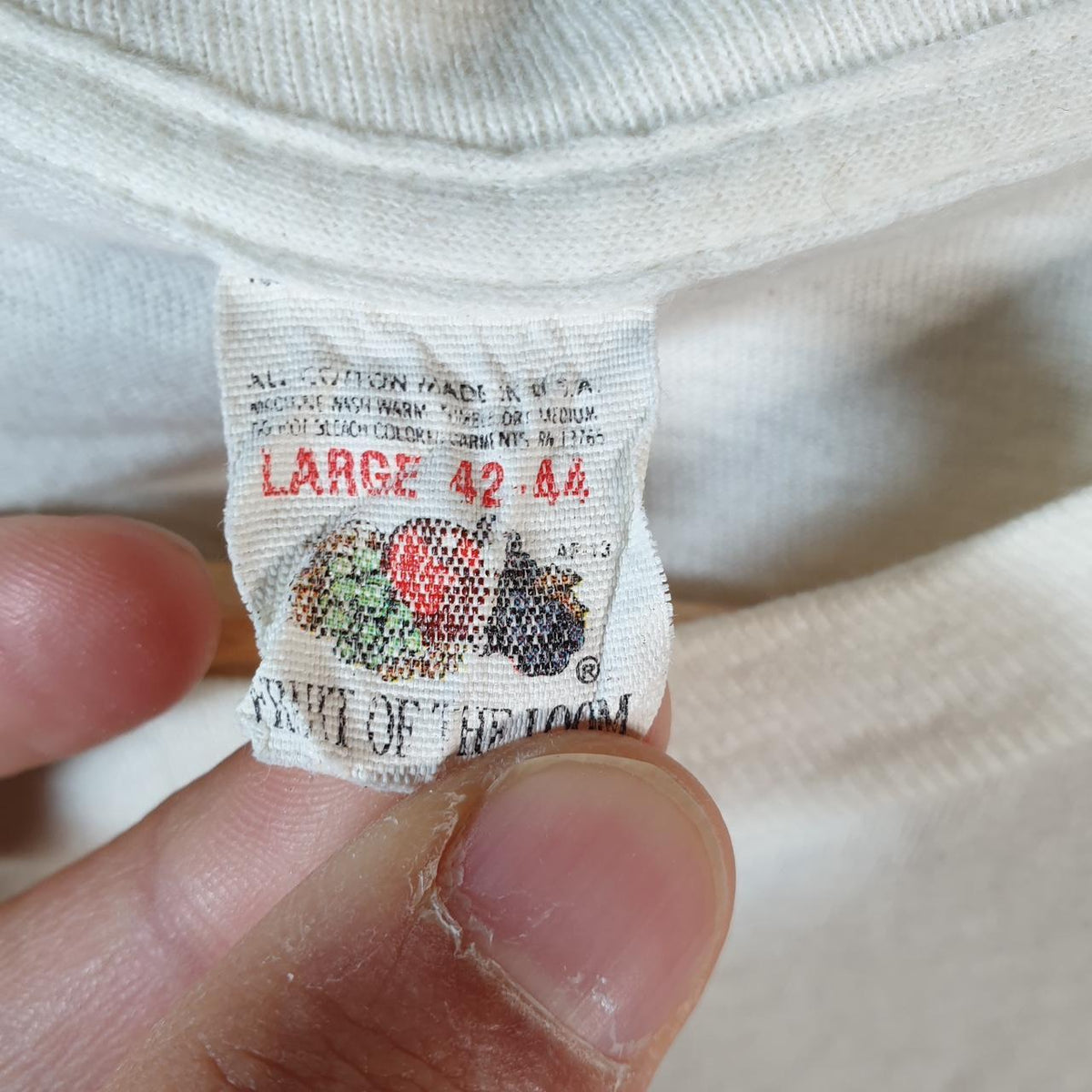 Vintage Fruit of the Loom Thornwood Art Studio Fox 90s Single Stitch T Shirt Men’s XS White C9414