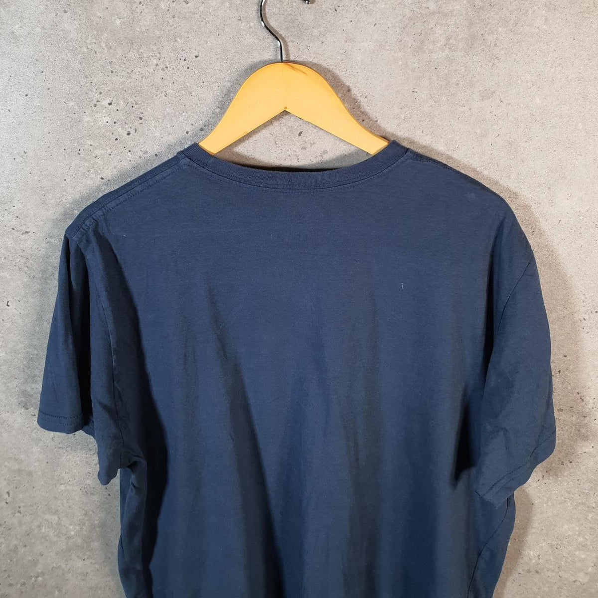 Vintage Adidas Golf Spellout T Shirt Shirt Men’s Large Blue Three Stripes Logo Athletic C9819