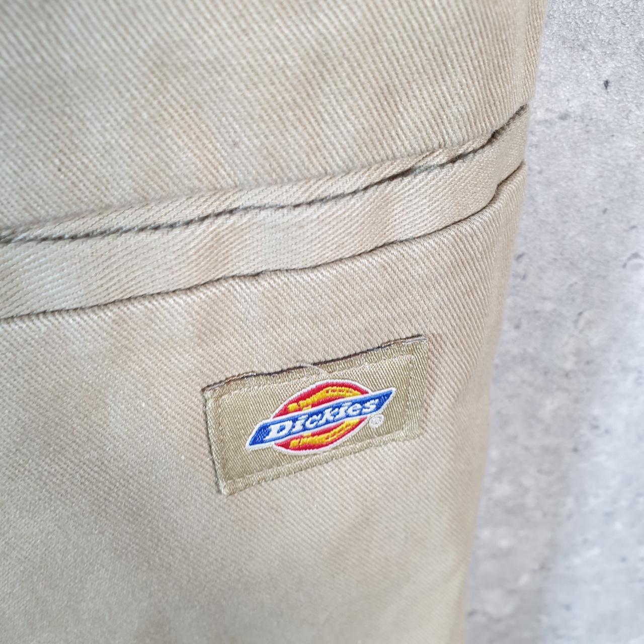 Vintage Dickies Baggy Chino Shorts Jorts Cargo Mens W40 Brown Loose Fit