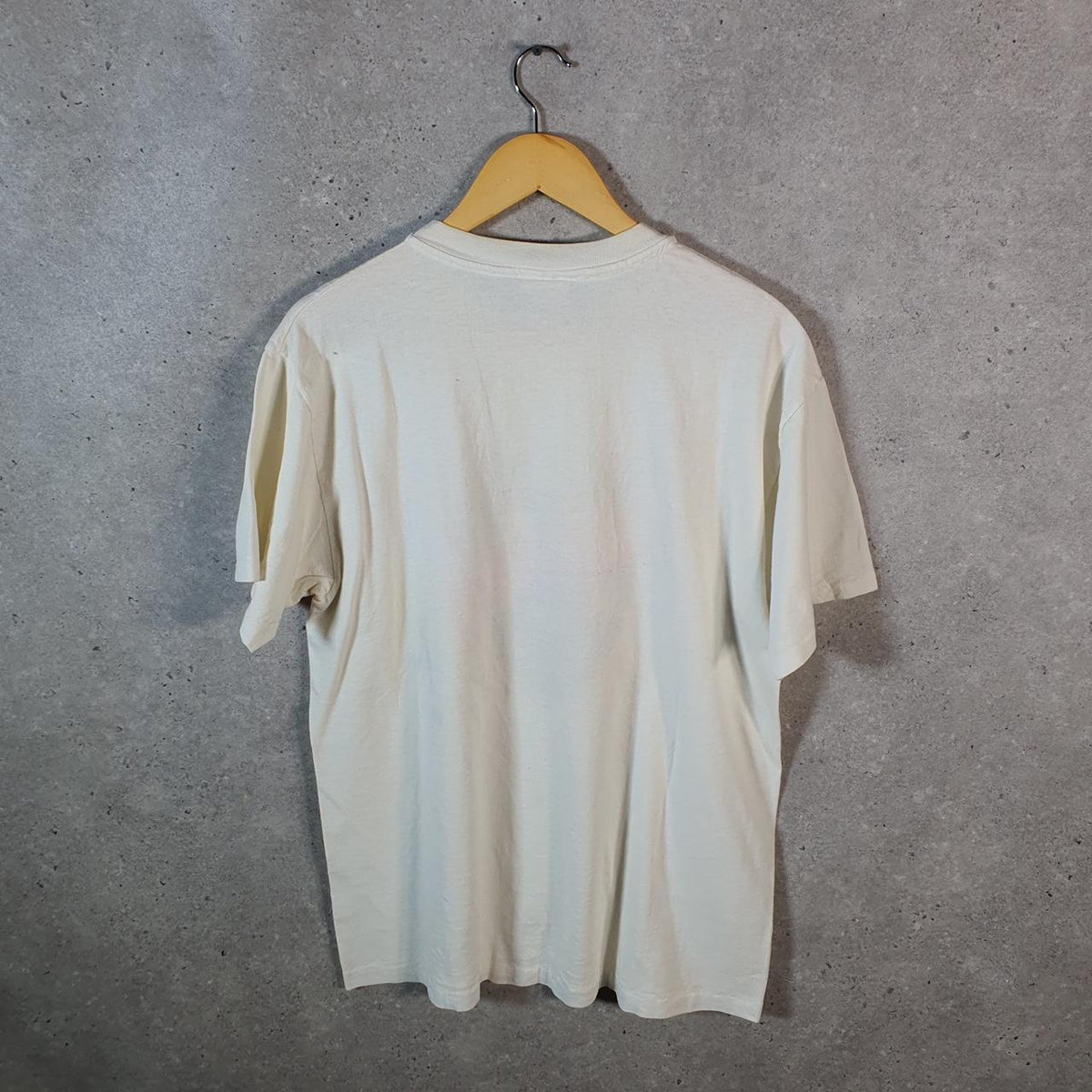 Vintage Hanes Murray Since 1984 Graphic USA 90s Single Stitch T Shirt Men’s Large White C9459