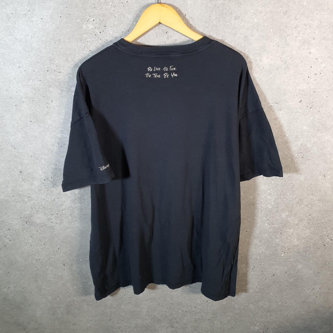 Vintage Disney American Eagle Land Mickey Mouse T Shirt Men’s Large Black Graphic