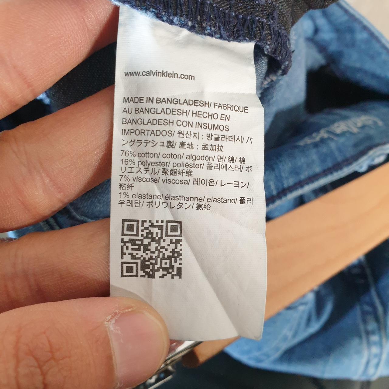 Vintage Calvin Klein Baggy Shorts Jorts Cargo Womens W30 Blue Relaxed Denim