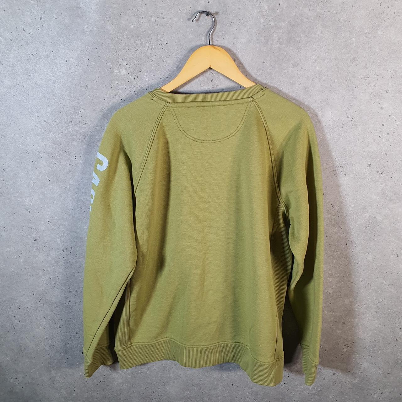 Vintage Carhartt Sweatshirt Womens XL Green Pullover Blank USA Relaxed Fit