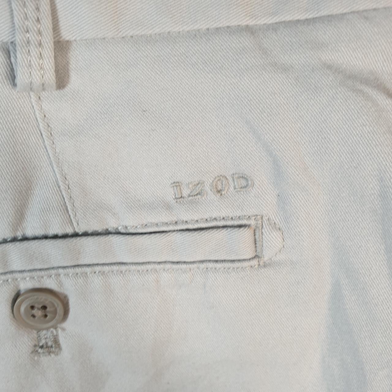 Vintage Izod Shorts Jorts Cargo Men’s W34 Beige Baggy Cotton