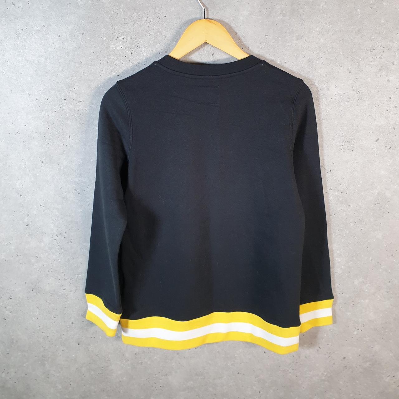 Vintage NFL Pro Line Fanatics Sweatshirt Womens Small Black USA Pro Sport Football