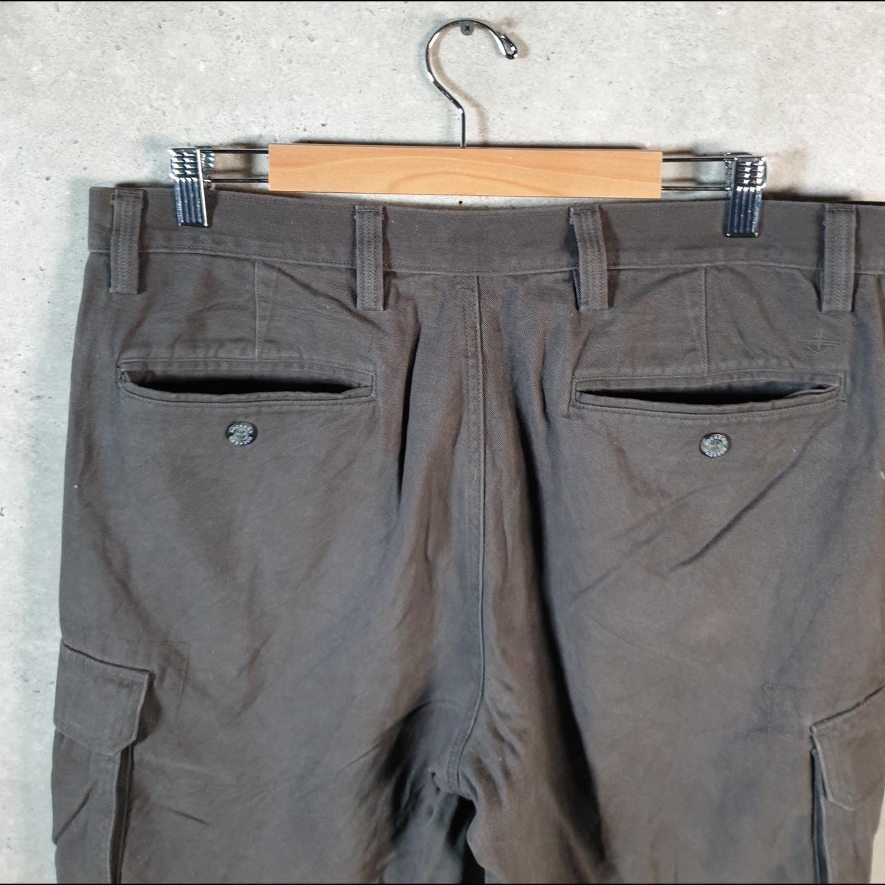 Vintage Dockers Chino Shorts Jorts Cargo Men’s W36 Grey Baggy Cotton A4282