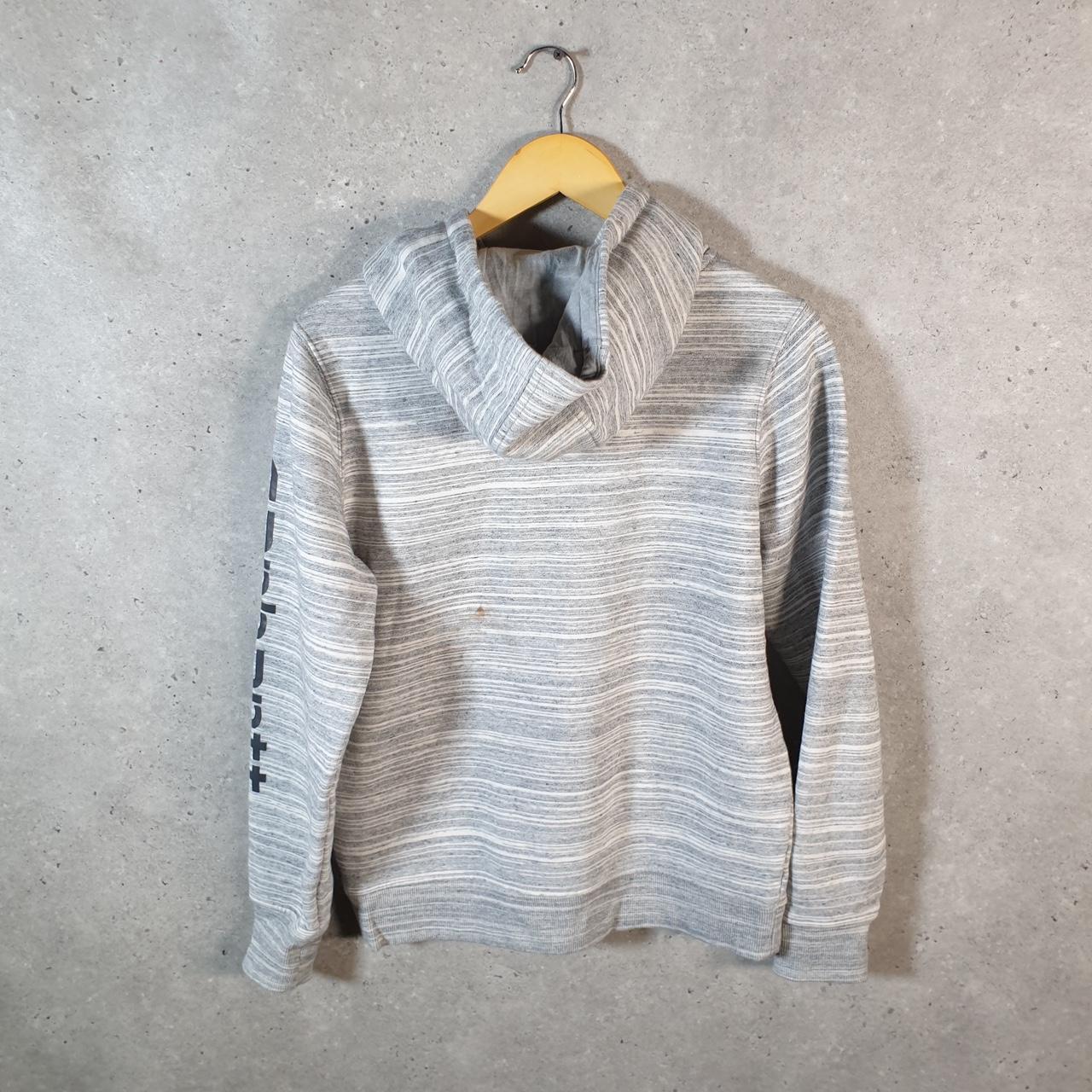 Vintage Carhartt Hoodie Womens Small Grey Pullover Blank Sweatshirt USA Relaxed Fit