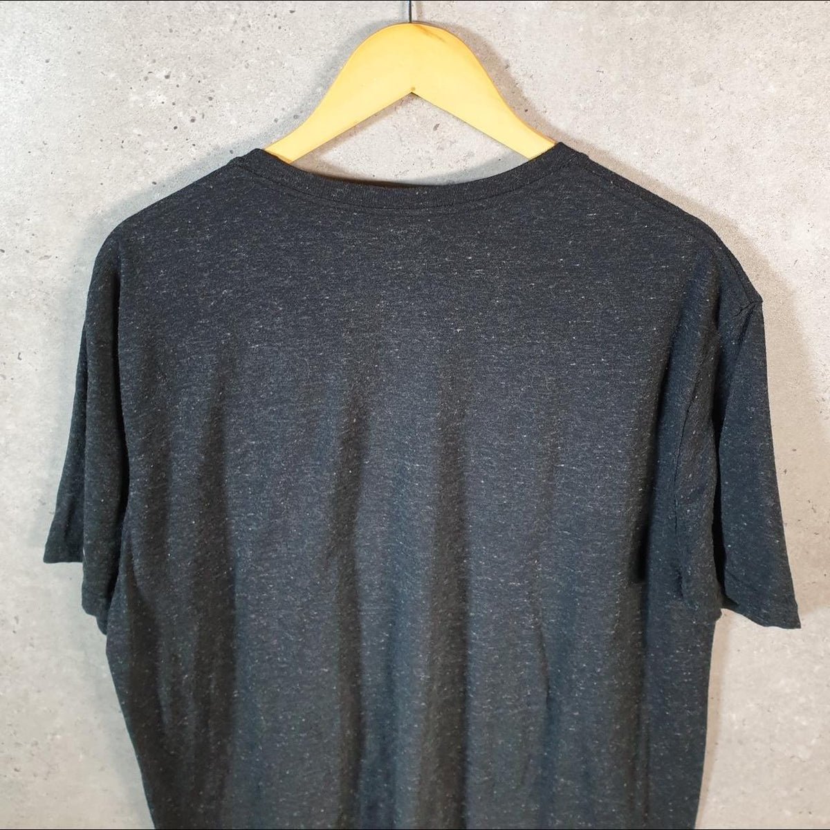 Vintage Star Wars Movie T Shirt Shirt Men’s Large Grey Logo Graphic Spellout C9595