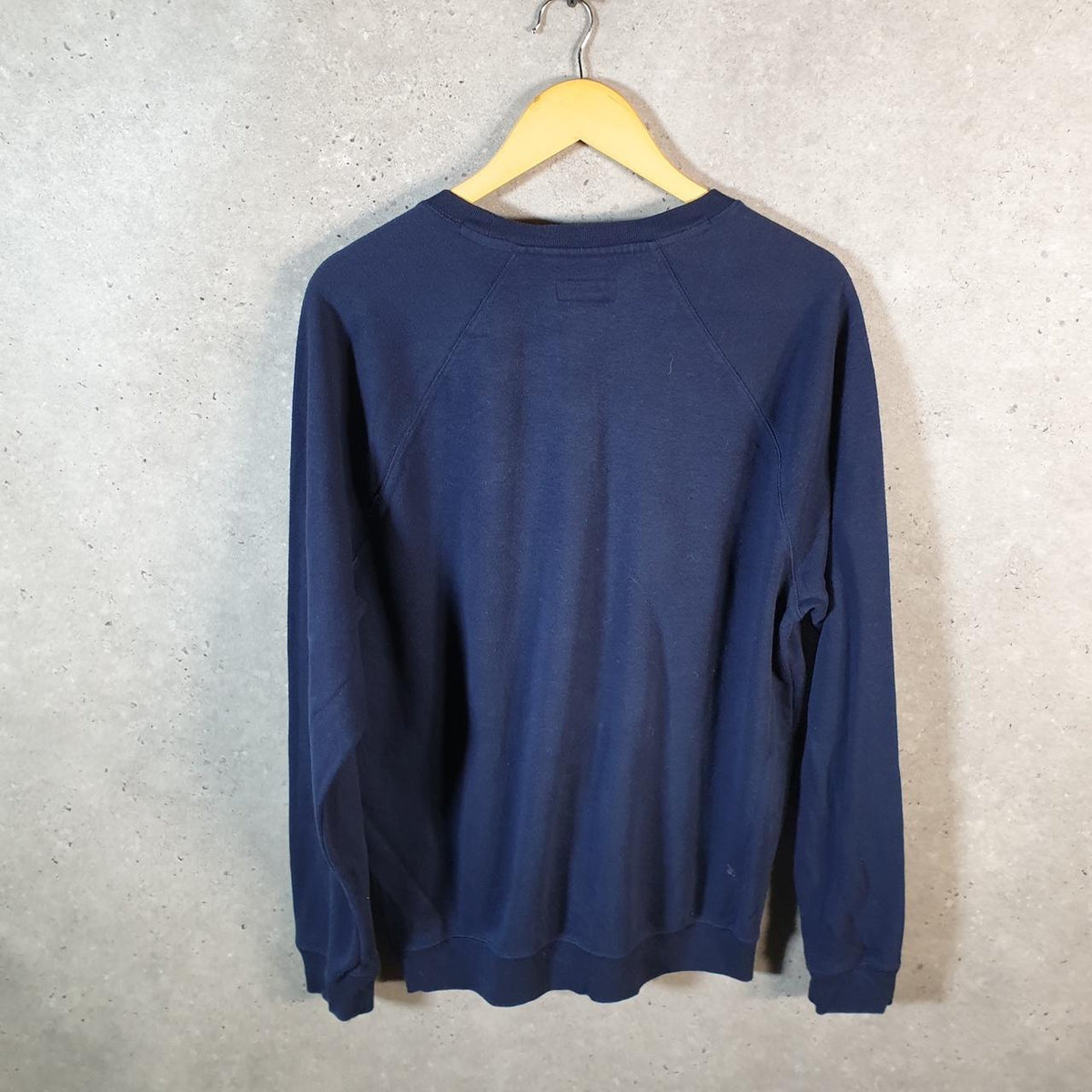 Vintage Ralph Lauren Polo Sleepwear Sweatshirt Men’s Large Navy Blue Cotton Pullover Pony