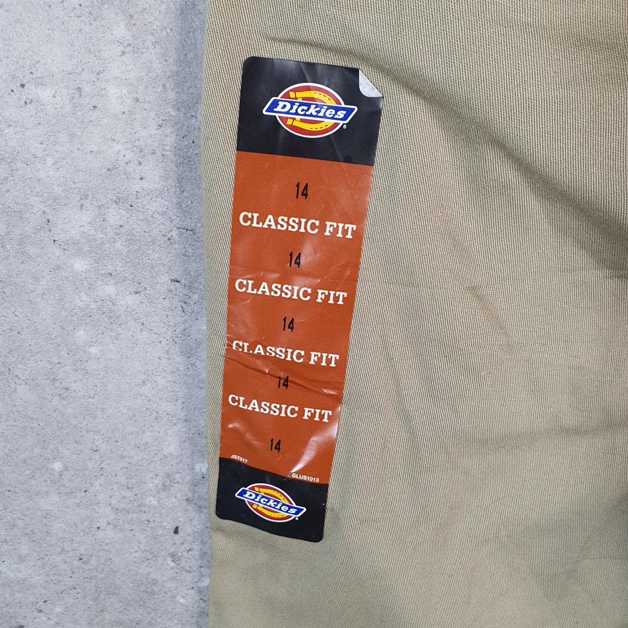 Vintage Dickies Baggy Chino Shorts Jorts Cargo Womens W28 Brown Classic Fit