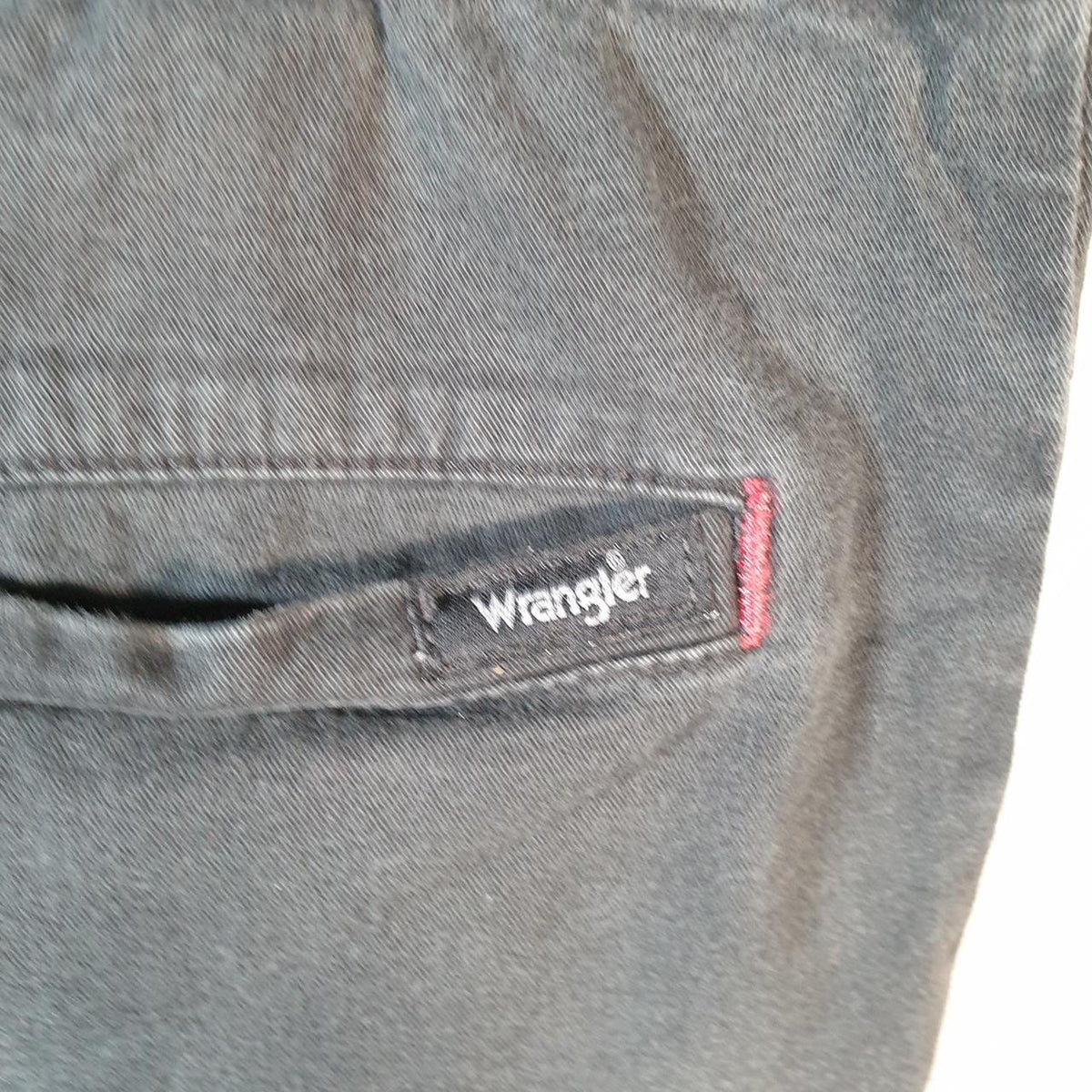 Vintage Wrangler Shorts Jorts Cargo Womens XL Black Baggy Cotton