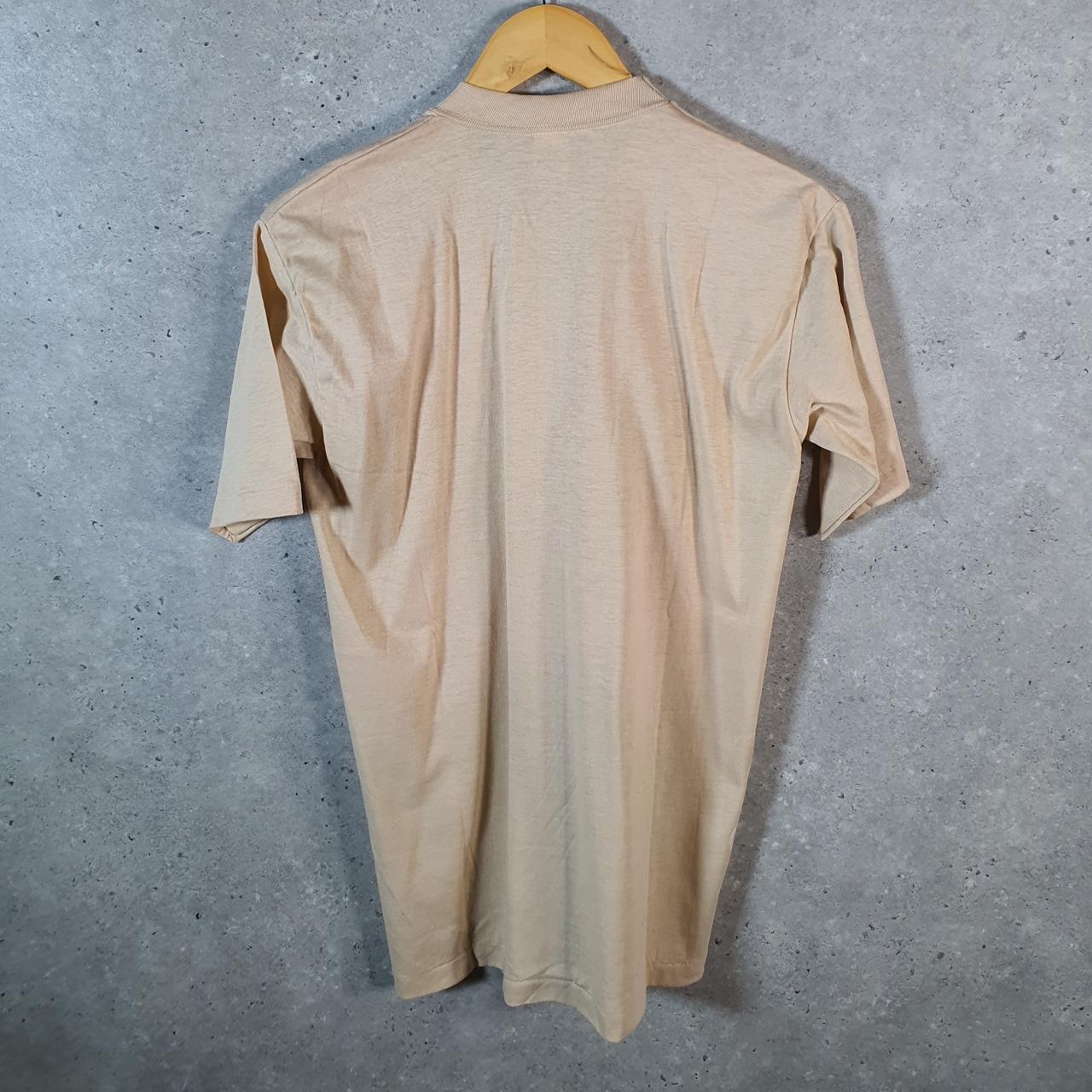 Vintage Soffe Athletic Graphic 90s USA Single Stitch T Shirt Men’s Medium Brown