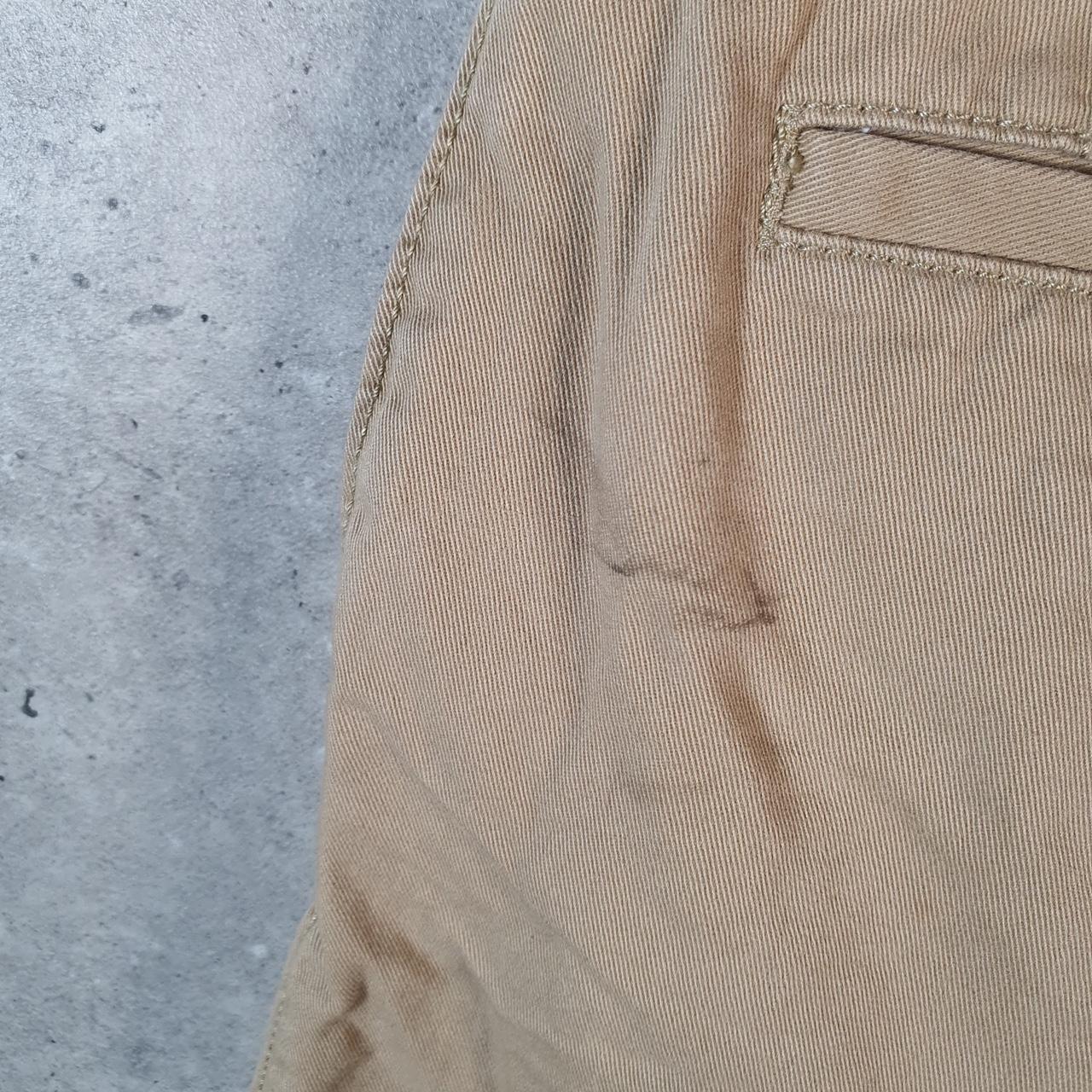 Vintage Izod Golf Chino Shorts Jorts Cargo Men’s W32 Brown Baggy Cotton