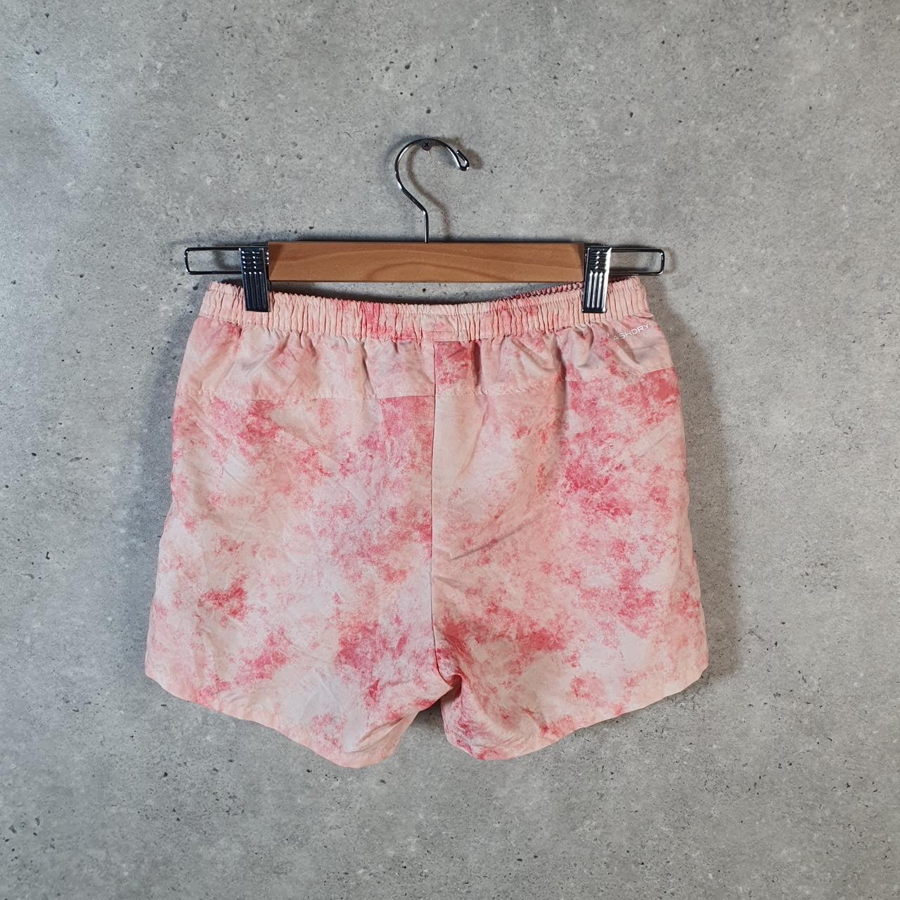 Vintage The North Face TNF Shorts Jorts Chino Cargo Girls Large Pink Baggy Cotton
