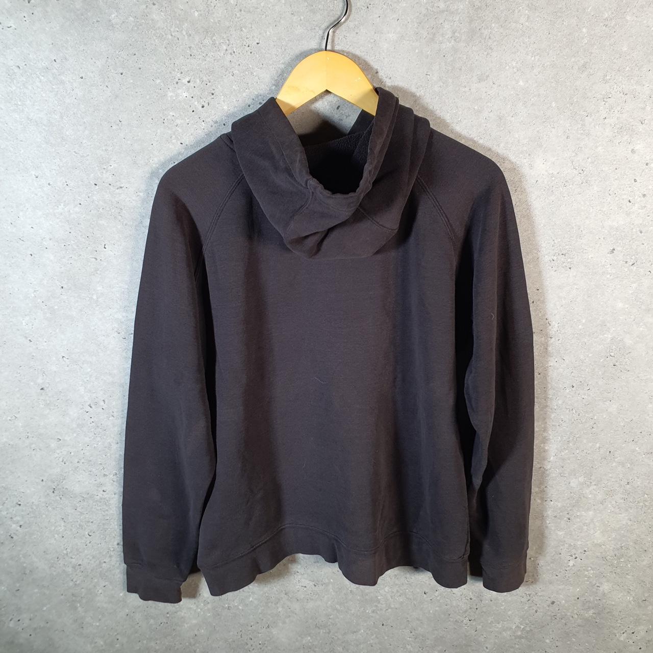 Vintage Carhartt Hoodie Womens Medium Black Pullover Blank Sweatshirt USA Original Fit