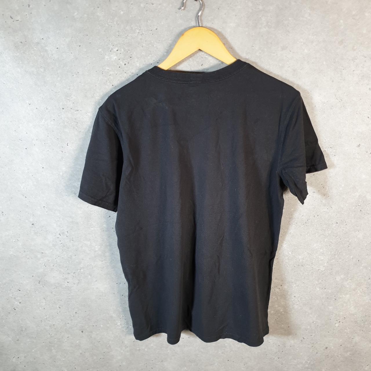 Vintage Carhartt Pocket T Shirt Womens Medium Black Workwear Chore Utility Loose Fit