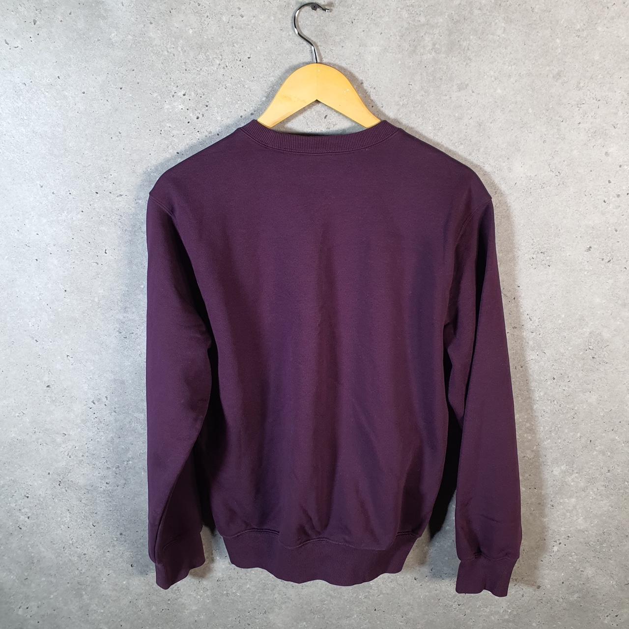 Vintage Carhartt Work in Progress Sweatshirt Mens XS Purple Pullover USA