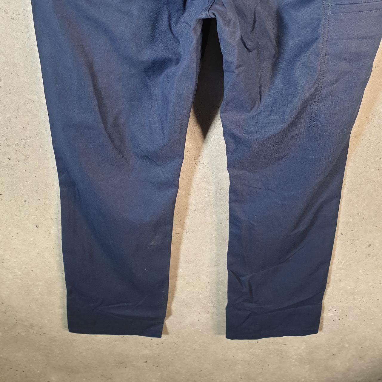 Vintage Carhartt Carpenter Trousers Mens W35 L32 Navy Blue Relaxed Fit Workwear USA