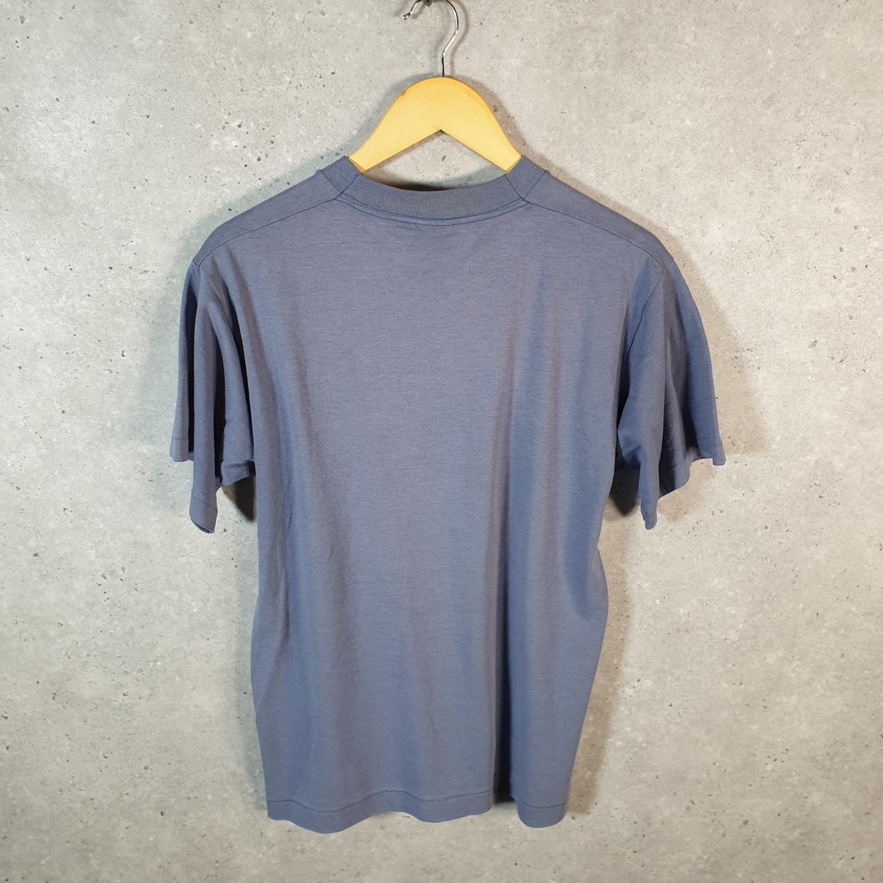 Vintage Fruit Of The Loom Ithaca Basketball 90s USA Single Stitch T Shirt Men’s Medium Grey