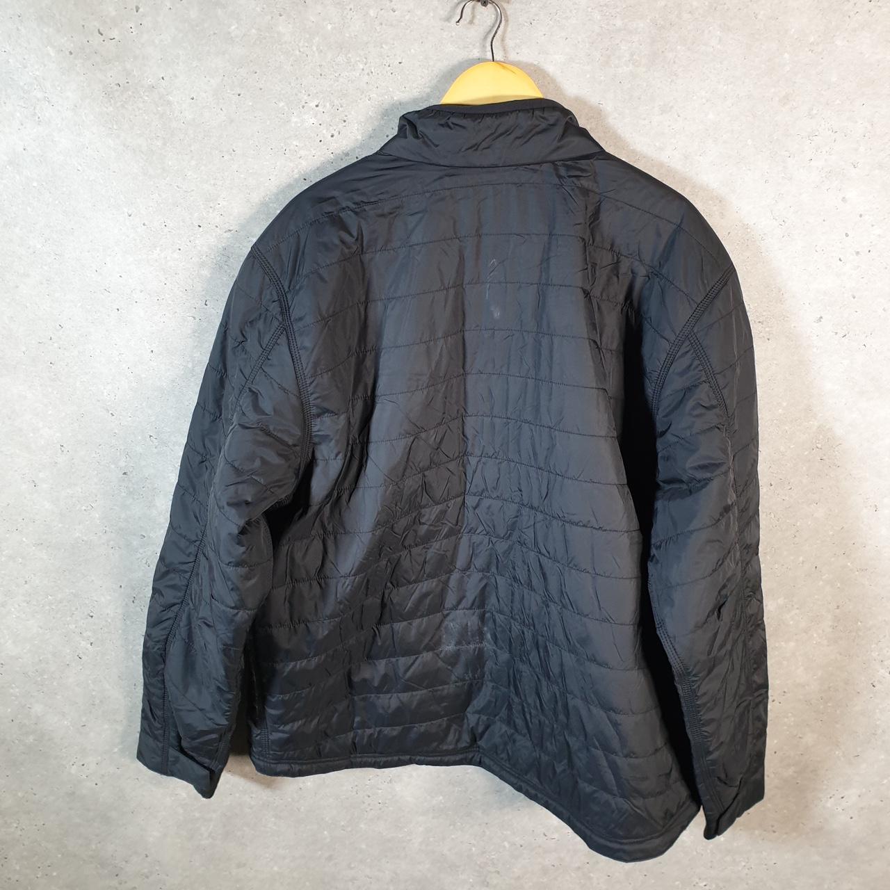 Carhartt Puffer Jacket Mens XL Black Down Rain Defender Padded