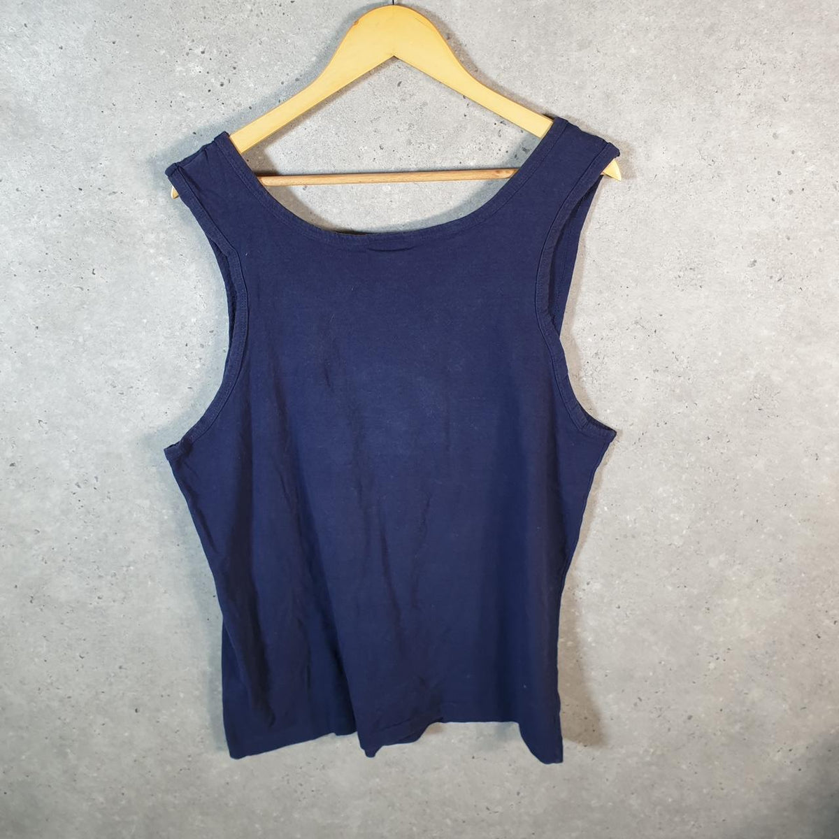 Vintage Fort Lauderdale Florida 90s USA Single Stitch Vest Men’s Small Navy Blue