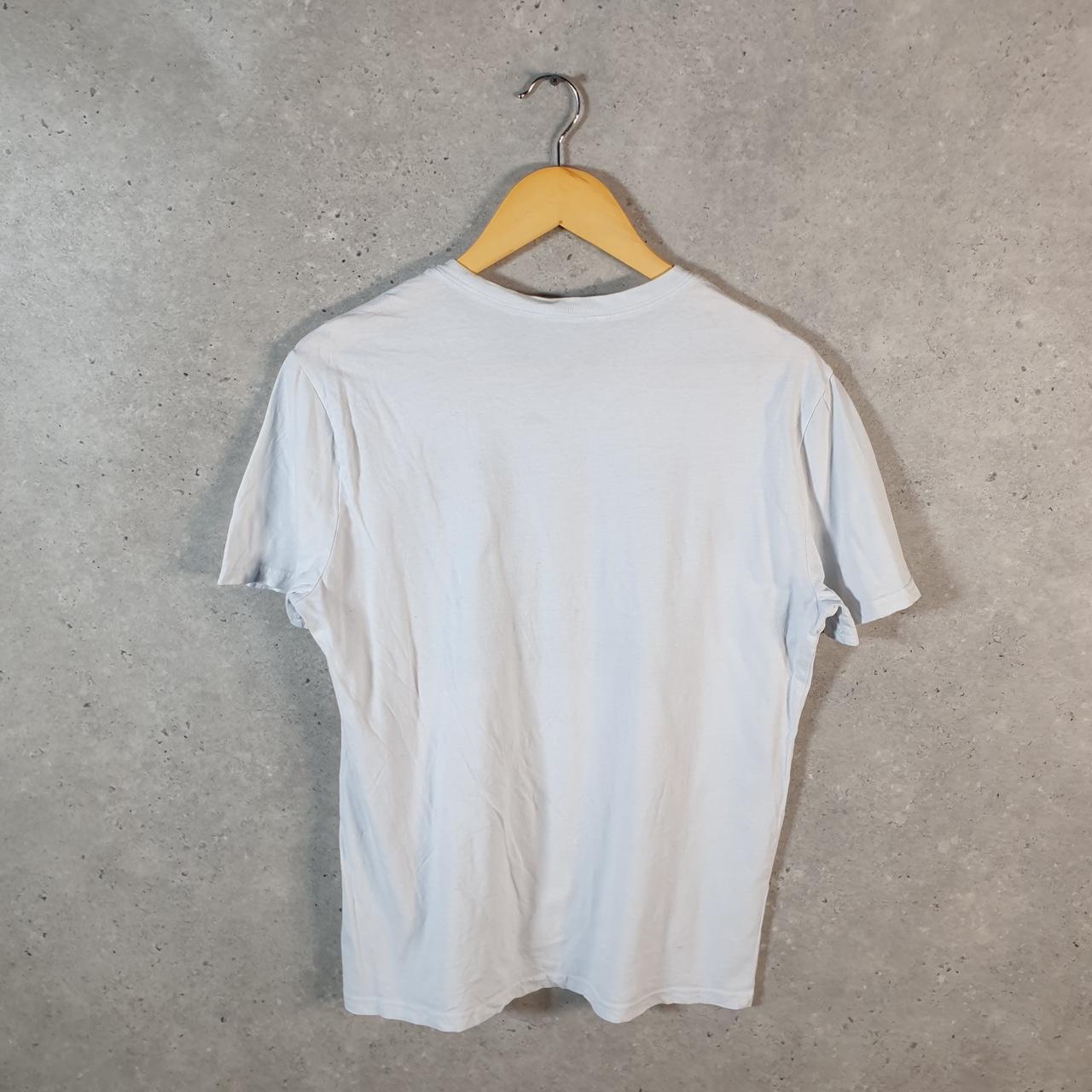 Vintage Calvin Klein Jeans Graphic T Shirt Men’s Medium White Regular Fit Spellout Logo