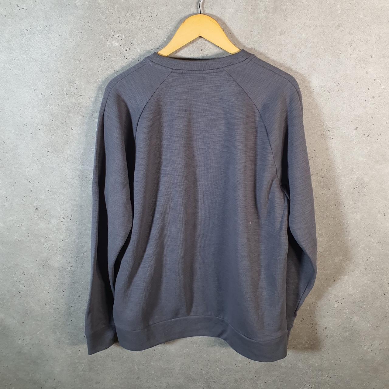 Vintage Nike Club Embroidered Hoodie Men’s Large Grey Swoosh Y2K Pullover