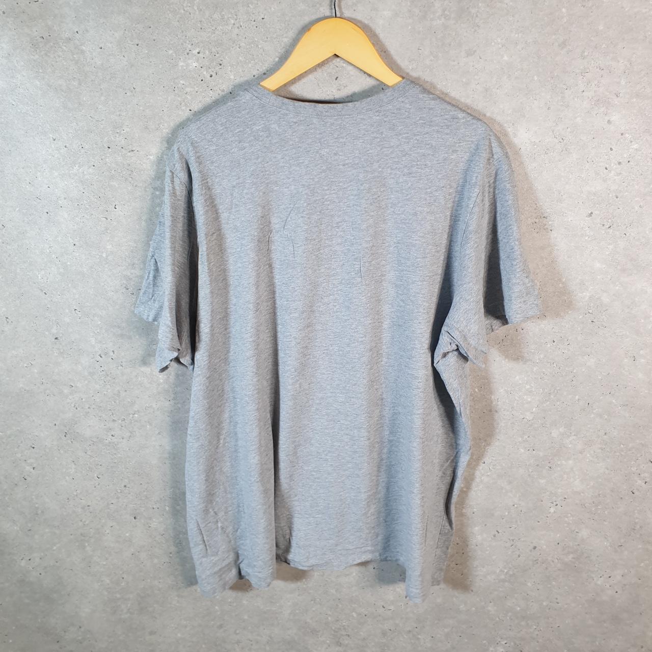 Vintage Nike Spellout Club T Shirt Men’s 2XL Grey Logo Swoosh Athletic