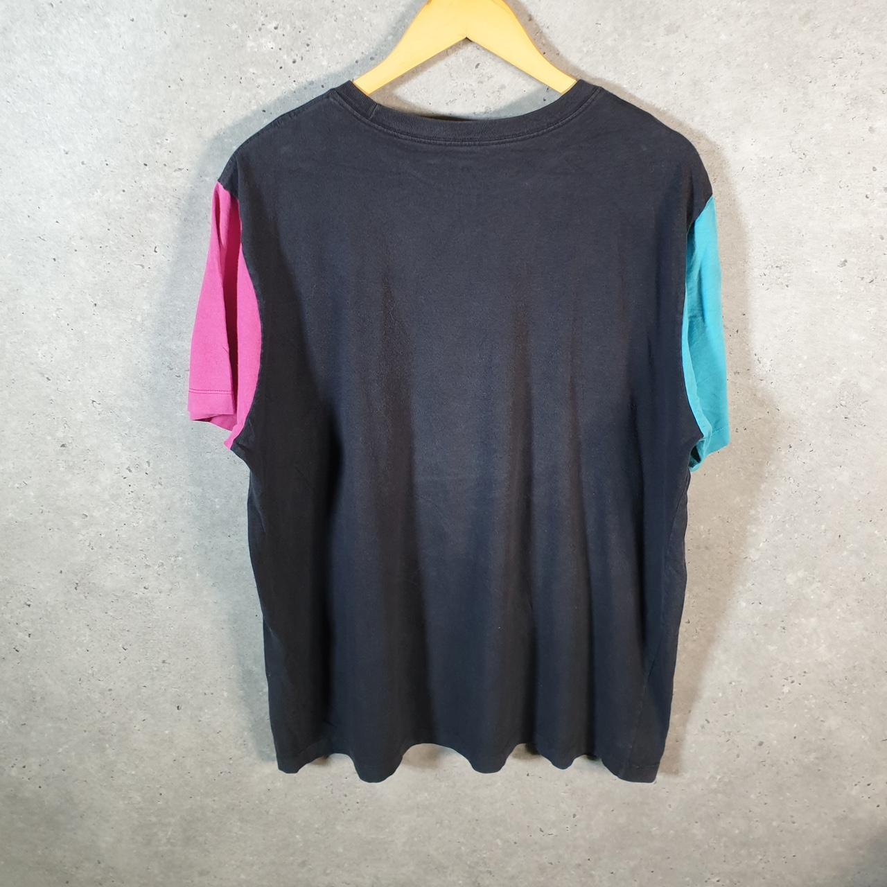 Vintage Nike Club Spellout T Shirt Men’s XL Black Graphic Swoosh Athletic