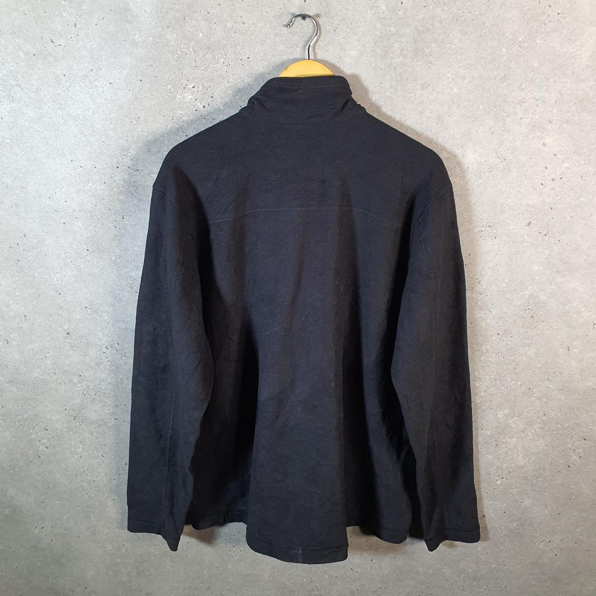 Vintage Patagonia Micro D Fleece Full Zip Sweatshirt Mens XL Black