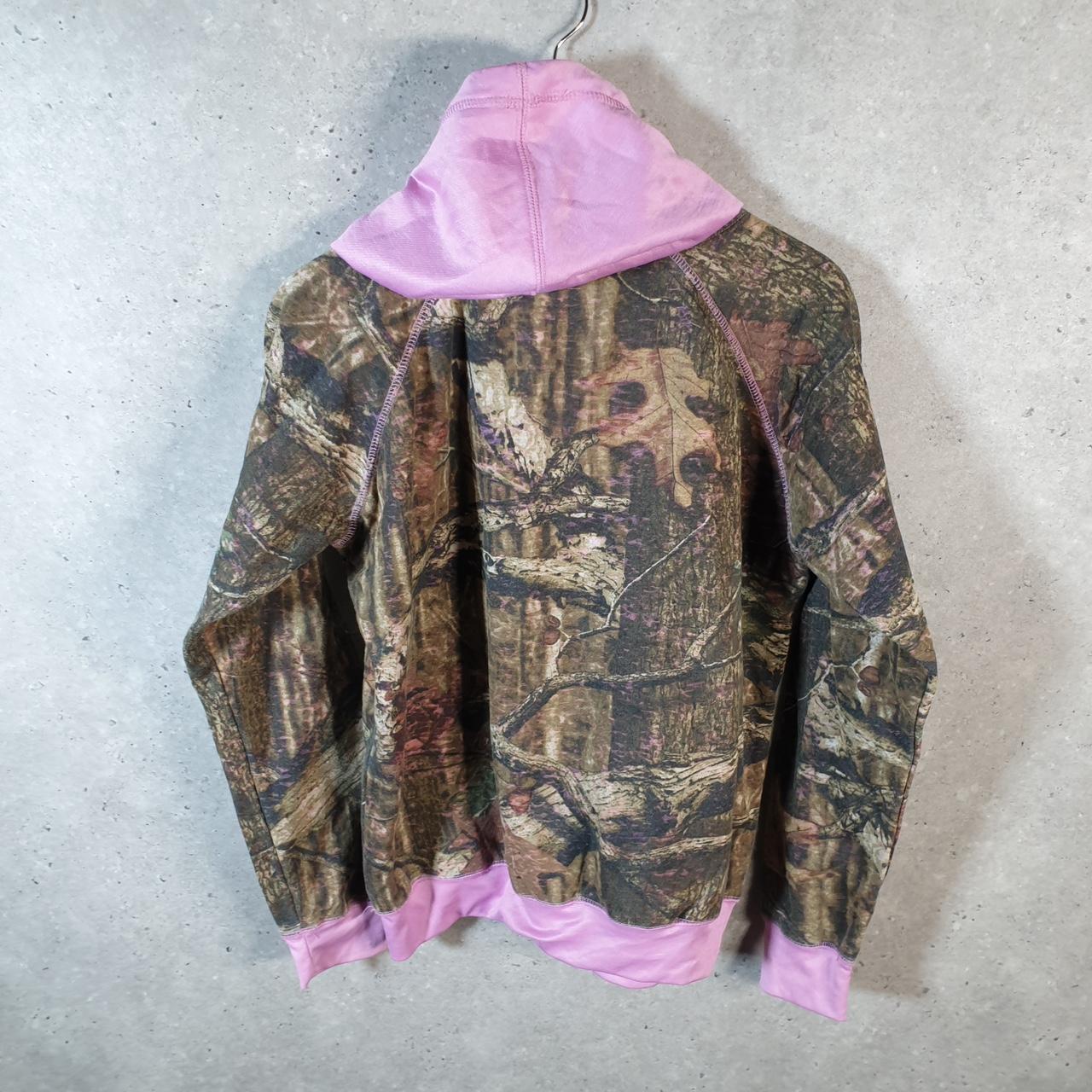 Vintage Yukon Gear RealTree Camouflage Hoodie Womens Medium Brown Huntings