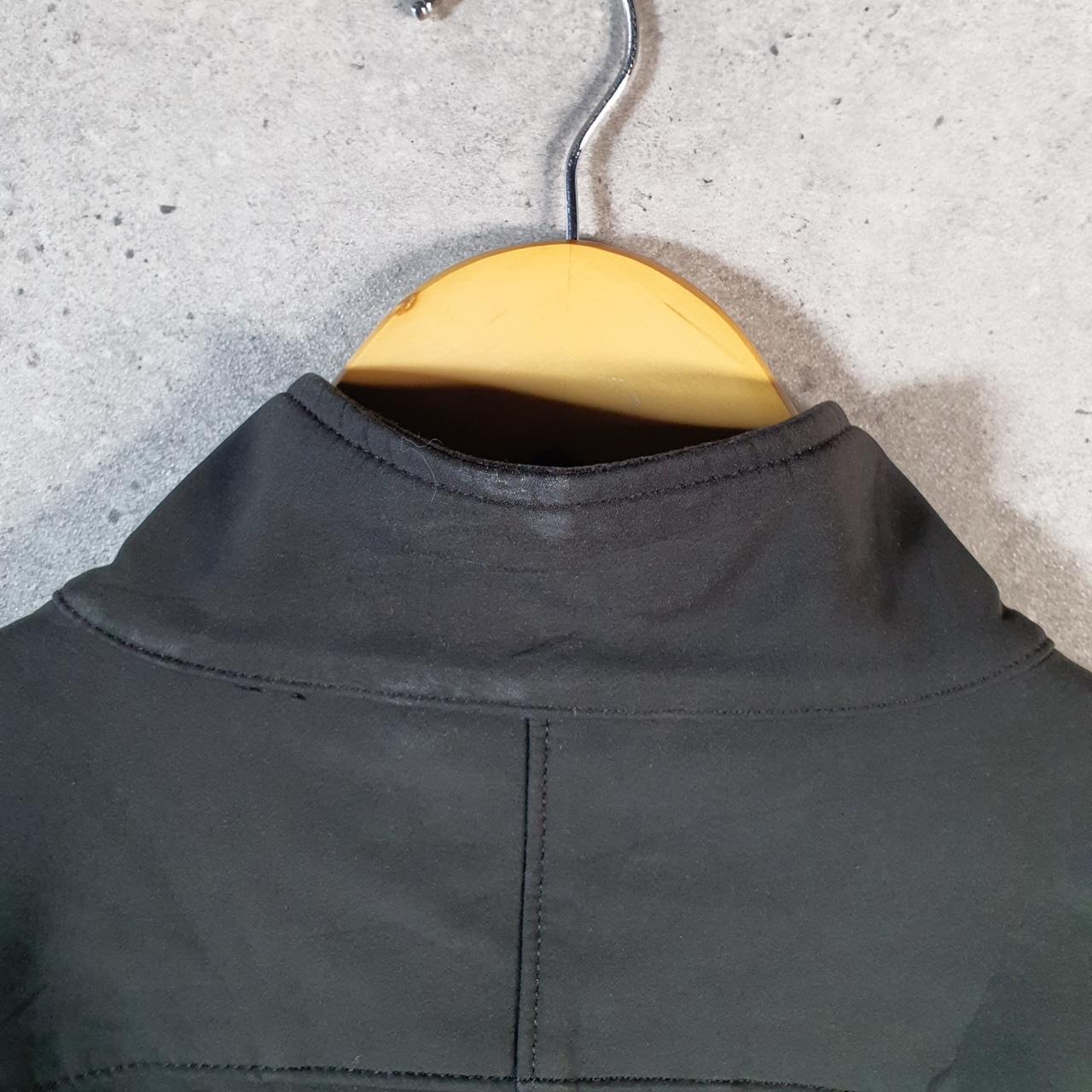 Vintage The North Face TNF Apex Shell Jacket Mens Large Black Logo Full Zip Winter